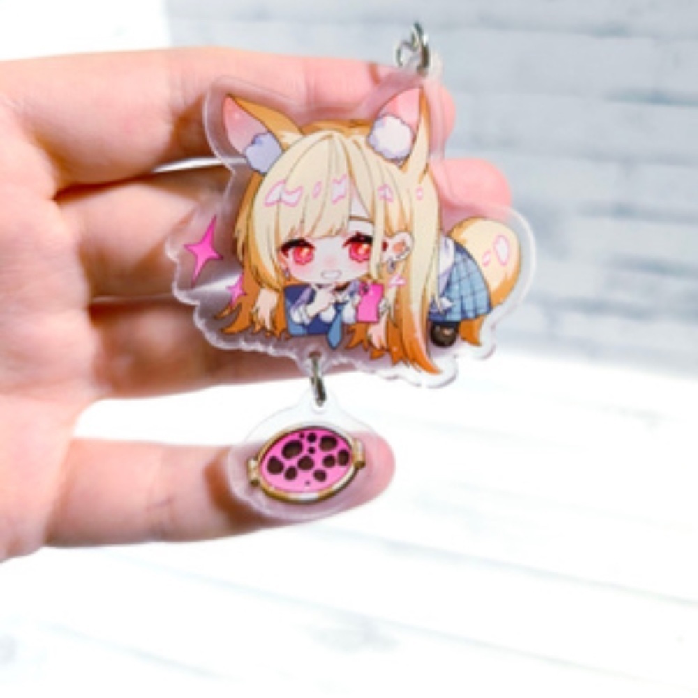 Fuwawa Abyssgard hololive EN Family Mart Limited Acrylic Keychain Advent
